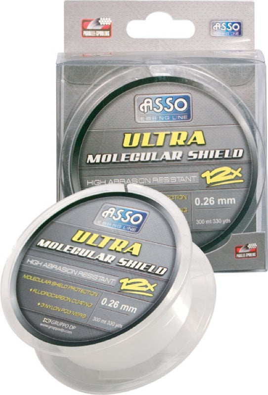 FIR MONOFILAMENT ASSO ULTRA MOLECULAR SHIELD - Dark Green 150m
