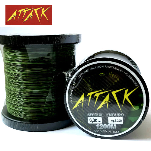 FIR MONOFILAMENT ATTACK SPECIAL ENDURO 1200MT 0.38MM 12.6KG