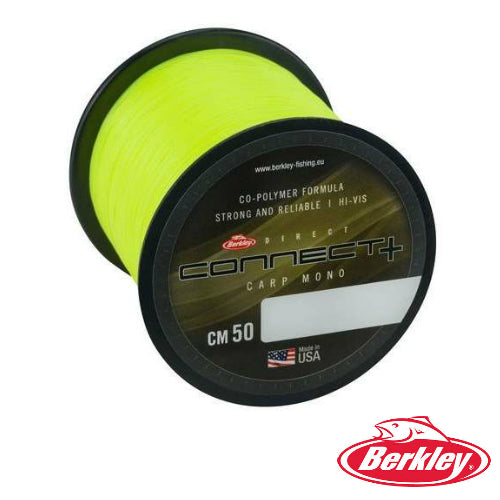 FIR MONOFILAMENT BERKLEY DIRECT CONNECT CM 50 YELLOW 0.25 600M 4.5KG