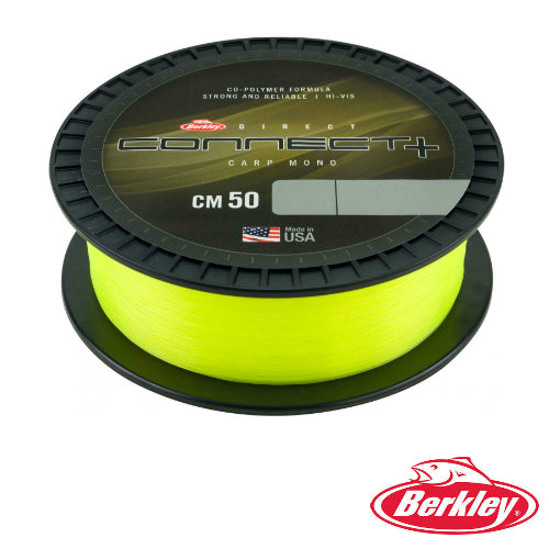 FIR MONOFILAMENT BERKLEY  DIRECT CONNECT CM 50 YELLOW 0.30 1200M 6.80KG