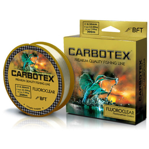 FIR MONOFILAMENT CARBOTEX FLUOROCLEAR 023MM/7,30KG/100M