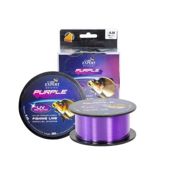FIR MONOFILAMENT CARP EXPERT UV PURPPLE 0.35MM 1000MT 14.9KG