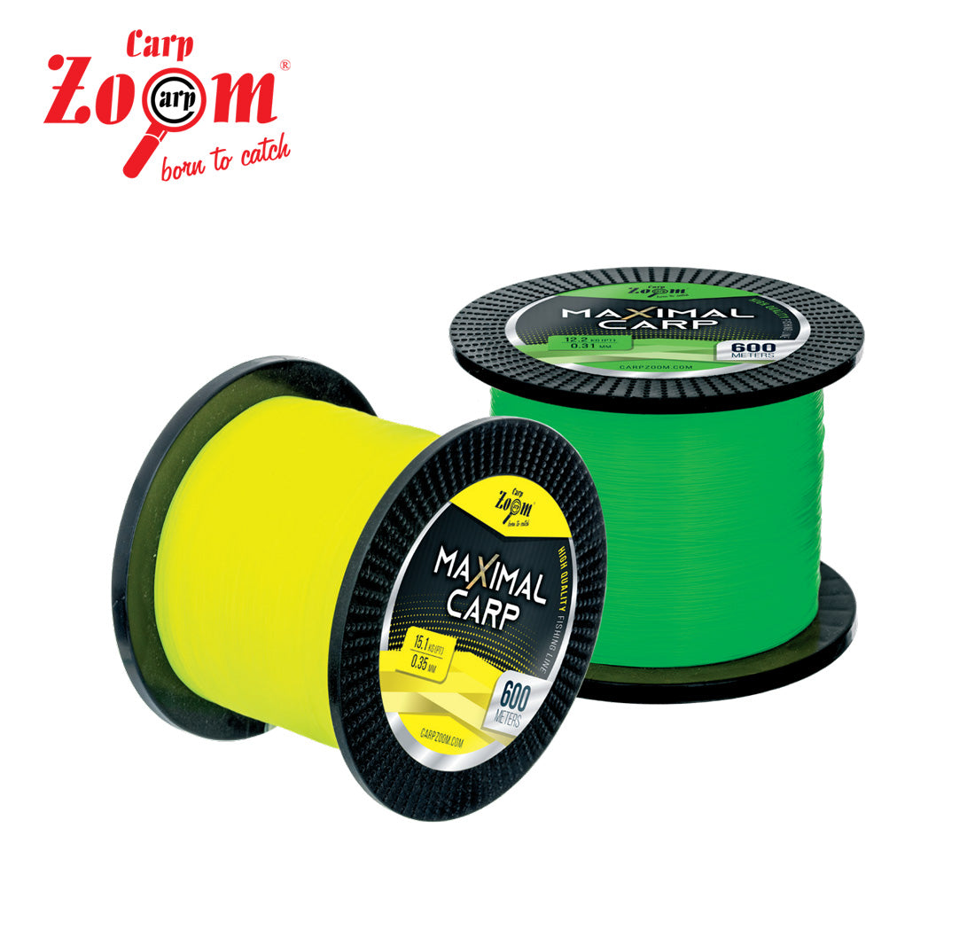 FIR MONOFILAMENT CARP ZOOM MAXIMAL CARP 600m Fluo Yellow