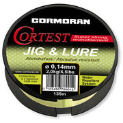 FIR MONOFILAMENT CORMORAN CORTEST JIG LURE FLUO 018MM/3,2KG/135M