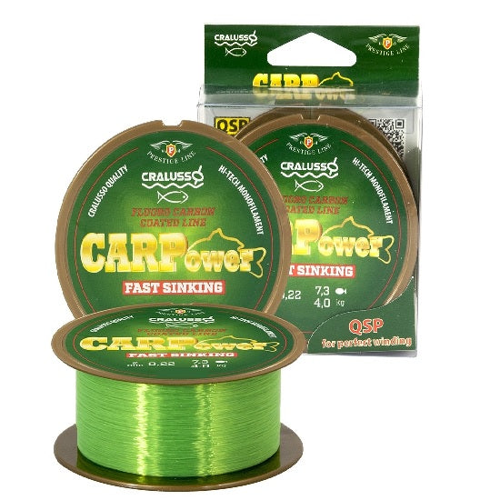 FIR MONOFILAMENT CRALUSSO PRESTIGE CARP POWER 0.22MM 1000M