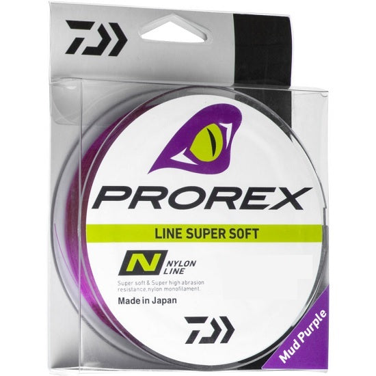 FIR MONOFILAMENT DAIWA PROREX S.SOFT 0.18MM/2.7KG/270M PURPLE