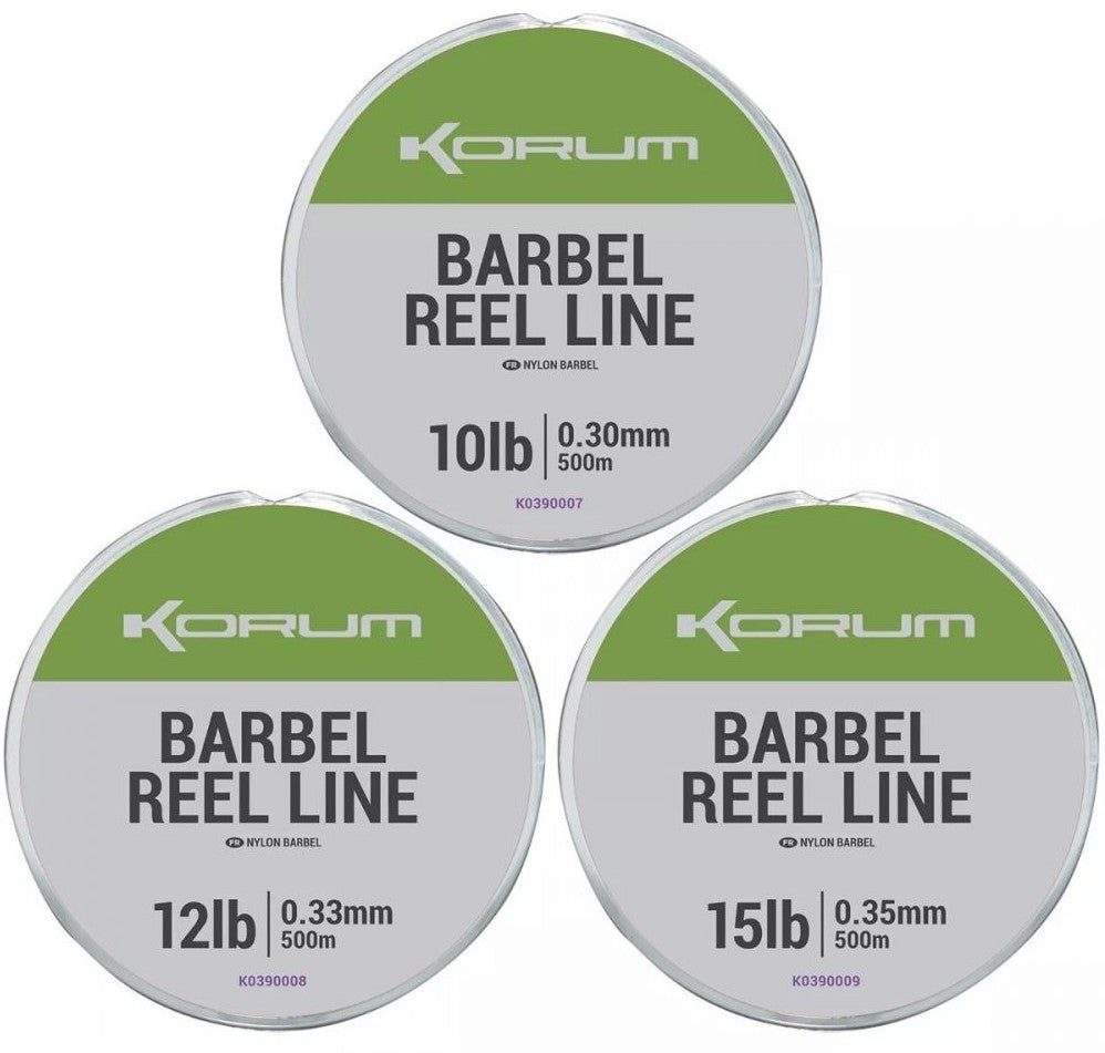 FIR MONOFILAMENT KORUM BARBEL REEL LINE 500M
