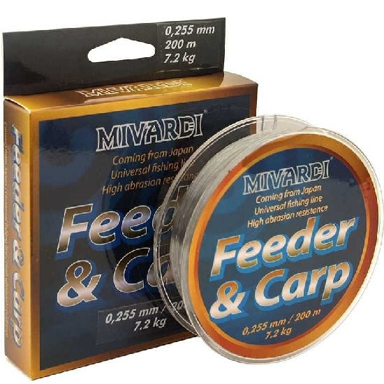 FIR MONOFILAMENT MIVARDI FEEDER CARP 0.285mm/200m/8.40kg