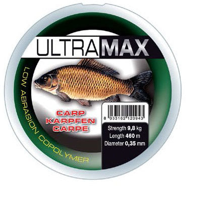 FIR MONOFILAMENT OKUMA ULTRA MAX CARP 028MM/6,9KG/785M
