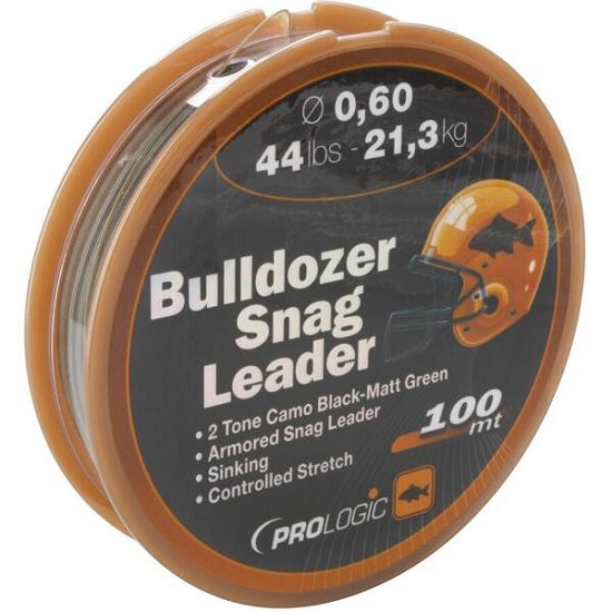 FIR MONOFILAMENT PROLOGIC BULLDOZER GREEN BLACK 0.60MM 21.3KG 100M