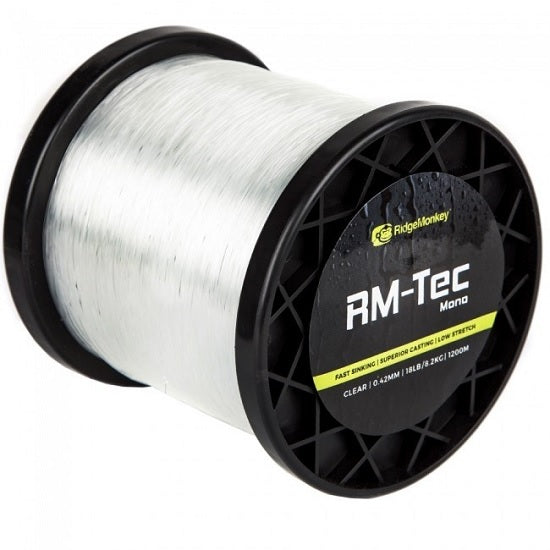 FIR MONOFILAMENT RIDGE MONKEY TEC MONO 0.38MM 15LB 1200MT CLEAR