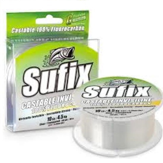 FIR MONOFILAMENT SUFIX CASTABLE FLUOROCARBON 150M 0,20MM/7,5 LB/CLEAR