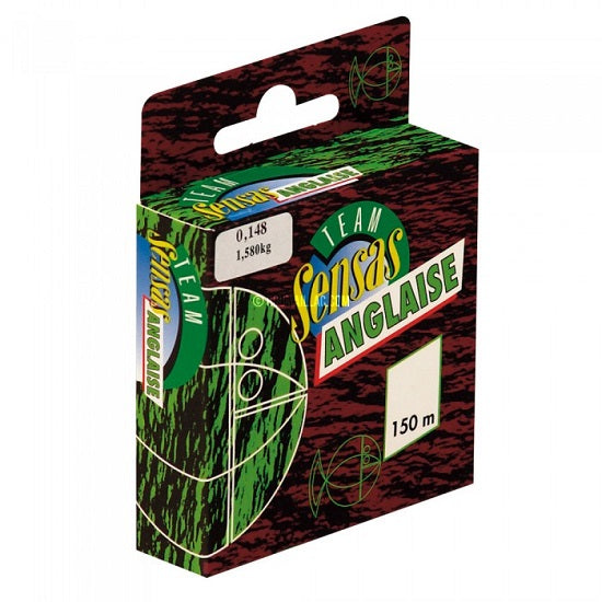 FIR MONOFILAMENT TEAM SENSAS ANGLAISE 015MM/1,58KG/150M
