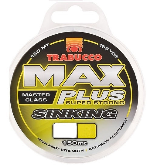 FIR MONOFILAMENT TRABUCCO MAX PLUS SINKING 0.22MM/150MT/10.79KG