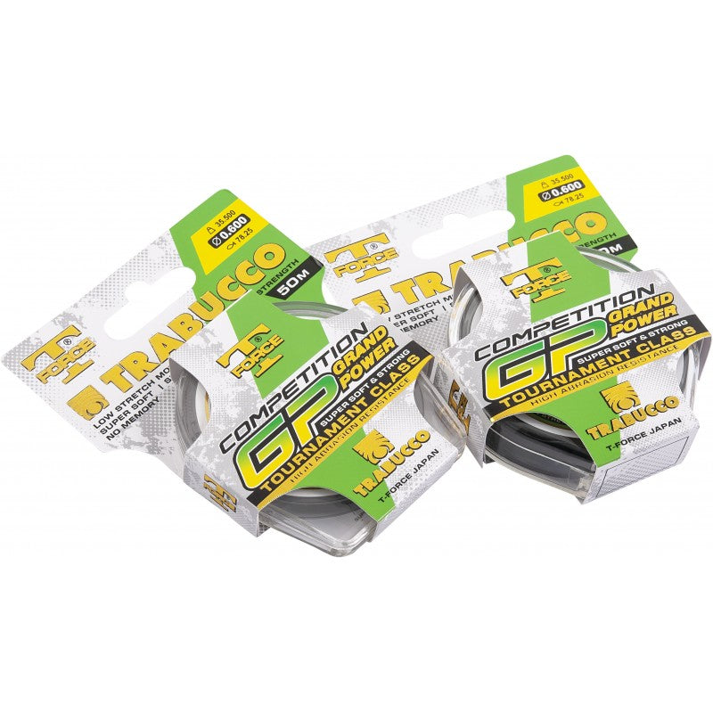 FIR MONOFILAMENT TRABUCCO T-FORCE COMPETITION GP 50M 0.309mm 12.08kg