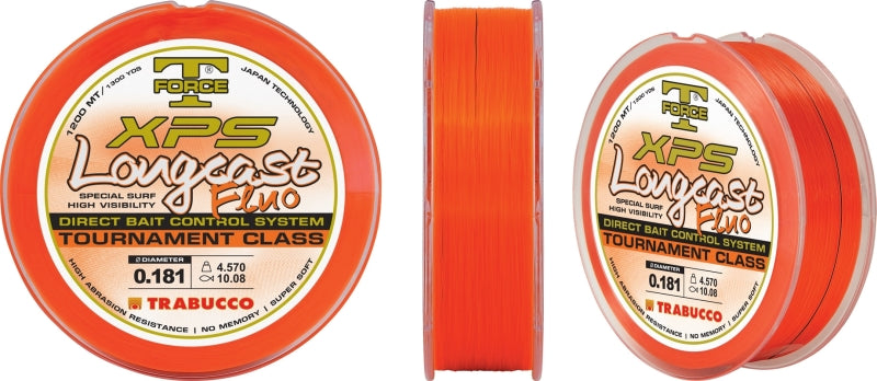 FIR MONOFILAMENT TRABUCCO TF XPS FLUO LONG CAST 0.20mm/1200M