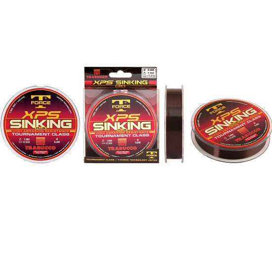 FIR MONOFILAMENT TRABUCCO TF XPS SINKING PLUS 150MT  0.18MM