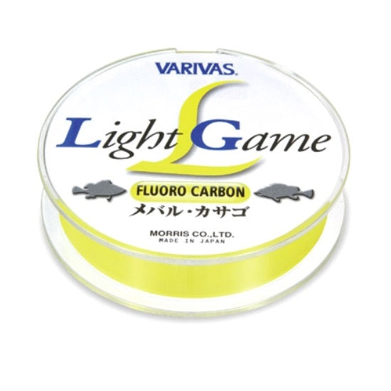 FIR MONOFILAMENT VARIVAS LIGHT GAME FLUO 80M 0.138MM 2.5LB
