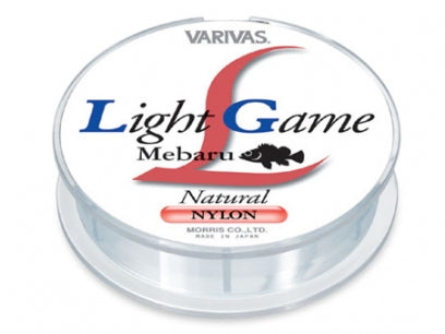 FIR MONOFILAMENT VARIVAS LIGHT GAME MEBARU NATURAL 100M 0.148MM 4LB