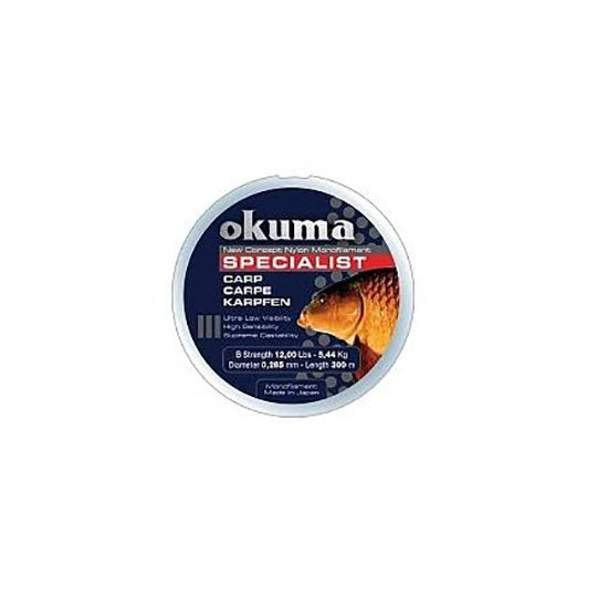 FIR OKUMA CARP CAMOU 028MM/KG/300M