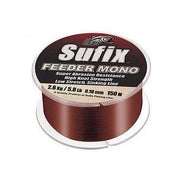 FIR SUFIX FEEDER MONO BURGUNDY 300M 0.28MM