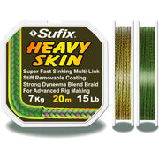 FIR SUFIX HEAVY SKIN 20M 10LB/5kg brown