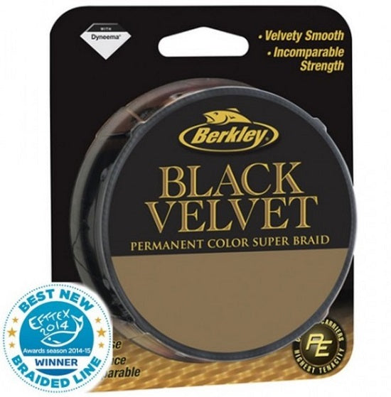 FIR TEXTIL BERKLEY BLACK VELVET 014MM 15,9KG 110M  