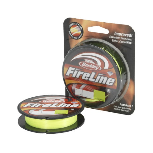 FIR TEXTIL BERKLEY FIRELINE FLAME GREEN 0.25MM 110M