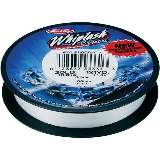 FIR TEXTIL BERKLEY WHIPLASH CRYSTAL 021MM/26,4KG/110M  