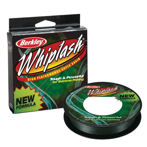 FIR TEXTIL BERKLEY WHIPLASH PRO GREEN 0.08MM 110M-12.3KG
