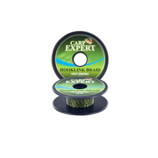 FIR TEXTIL CARP EXPERT FAST SINKING 15LBS CAMOU GREEN 10M