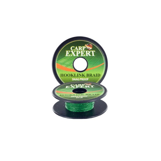 FIR TEXTIL CARP EXPERT SNAG PROOF 15LBS MOSS GREEN 10M