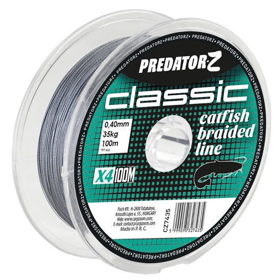 FIR TEXTIL CARP ZOOM PREDATOR-Z CLASSIC CATFISH 100m