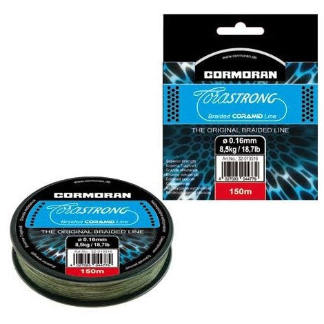 FIR TEXTIL CORMORAN CORASTRONG VERDE 016MM/8,5KG/135M 