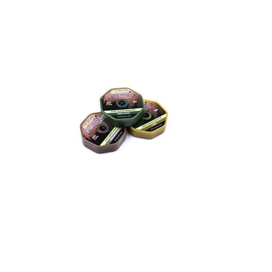 FIR TEXTIL CU CAMASA RIDGE MONKEY TEC SOFT COATED HOOKLINK 20MT 35LB ORGANIC BROWN