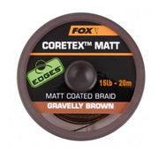 FIR TEXTIL FOX EDGES CORETEX GRAVELLY BROWN 20M 20 LBs Brown