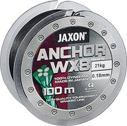 FIR TEXTIL JAXON ANCHOR PE WX8 100m 0.12mm Negru