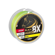 FIR TEXTIL JAXON BLACK HORSE PE 8X FLUO 0.10mm 7Kg 125M