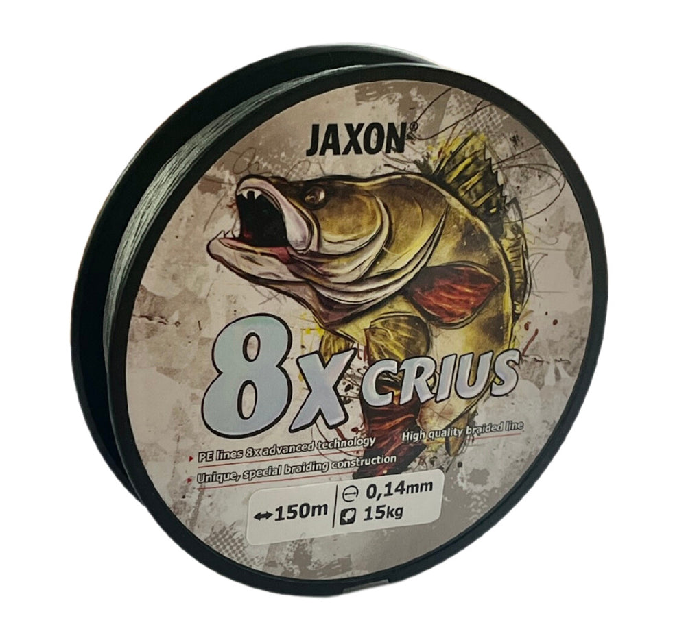 FIR TEXTIL JAXON CRIUS PE X8 GREY 150M