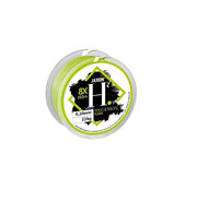 FIR TEXTIL JAXON HEGEMON 8X FLASH 200m 0.20mm 22kg Verde Fluo
