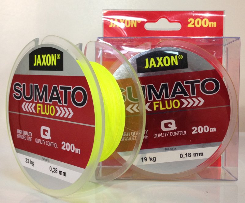 FIR TEXTIL JAXON SUMATO FLUO 200m 0.25mm
