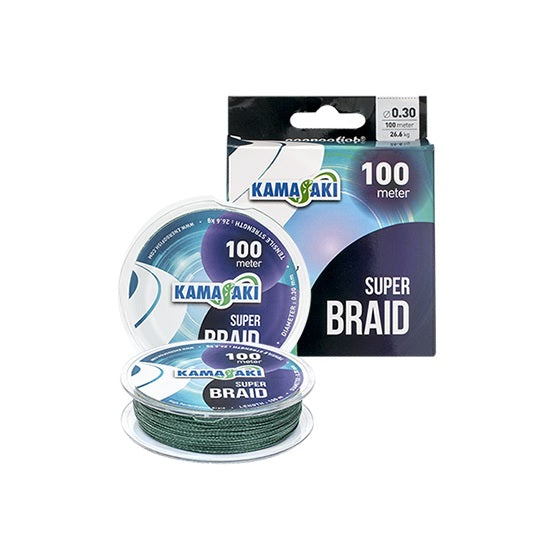 FIR TEXTIL KAMASAKI SUPER BRAID 100M 0,10 MM