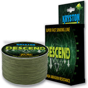 FIR TEXTIL KRYSTON DESCENT SUPER FAST SINKING 20lb Olive Mud