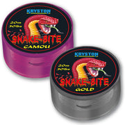FIR TEXTIL KRYSTON  SNAKEBITE COATED HOOKLINK 20m 30lb Camou