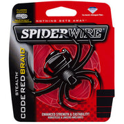 FIR TEXTIL NEW SPIDERWIRE STEALTH RED 017MM 16,5KG 110M