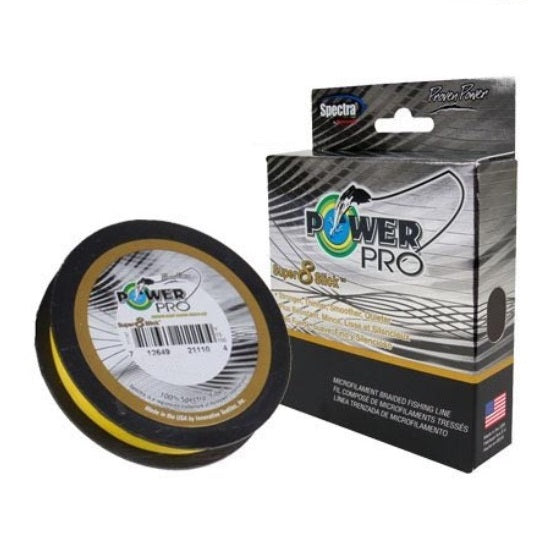 FIR TEXTIL POWER PRO 135MT S8S 0,13MM 8KG YELLOW 