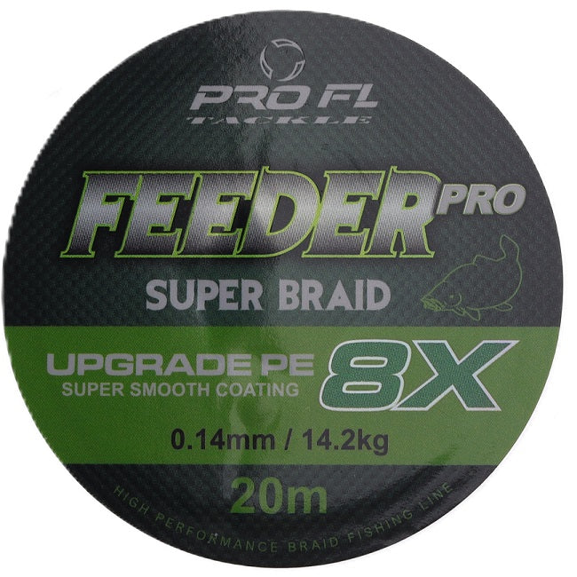 FIR TEXTIL PRO FL FEEDER PRO SUPER BRAID 20M 0.12MM