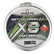 FIR TEXTIL PRO FL X8 METHOD HOOKLINE 0.20MM 20M
