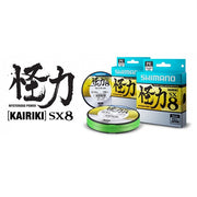 FIR TEXTIL SHIMANO KAIRIKI PE MANTIS GREEN 0.18MM 150M 14.0KG