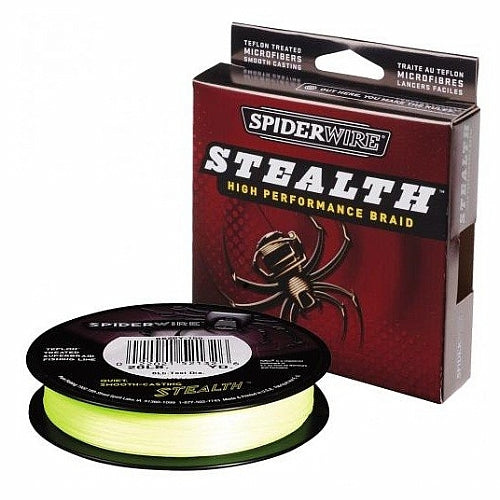 FIR TEXTIL SPIDER WIRE STEALTH FLUO - 137m